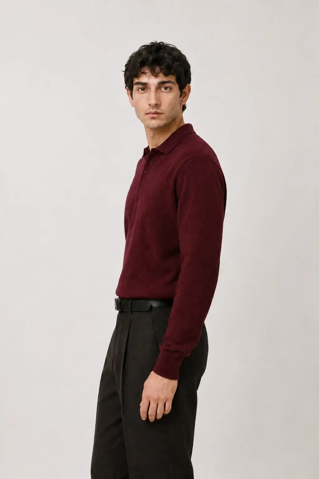 Rugby Shirt burgundy2
