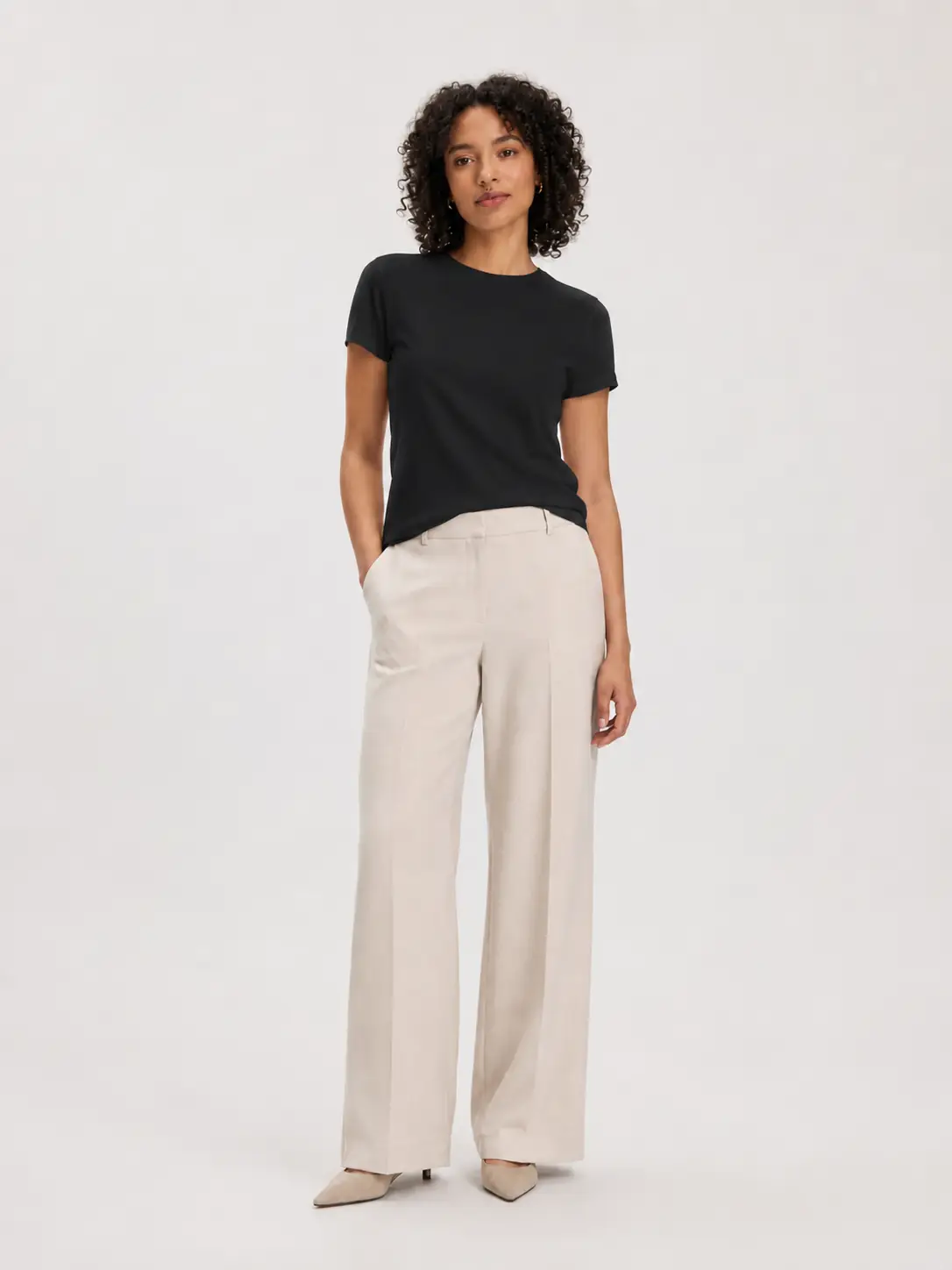 Soft Cotton Tee black
