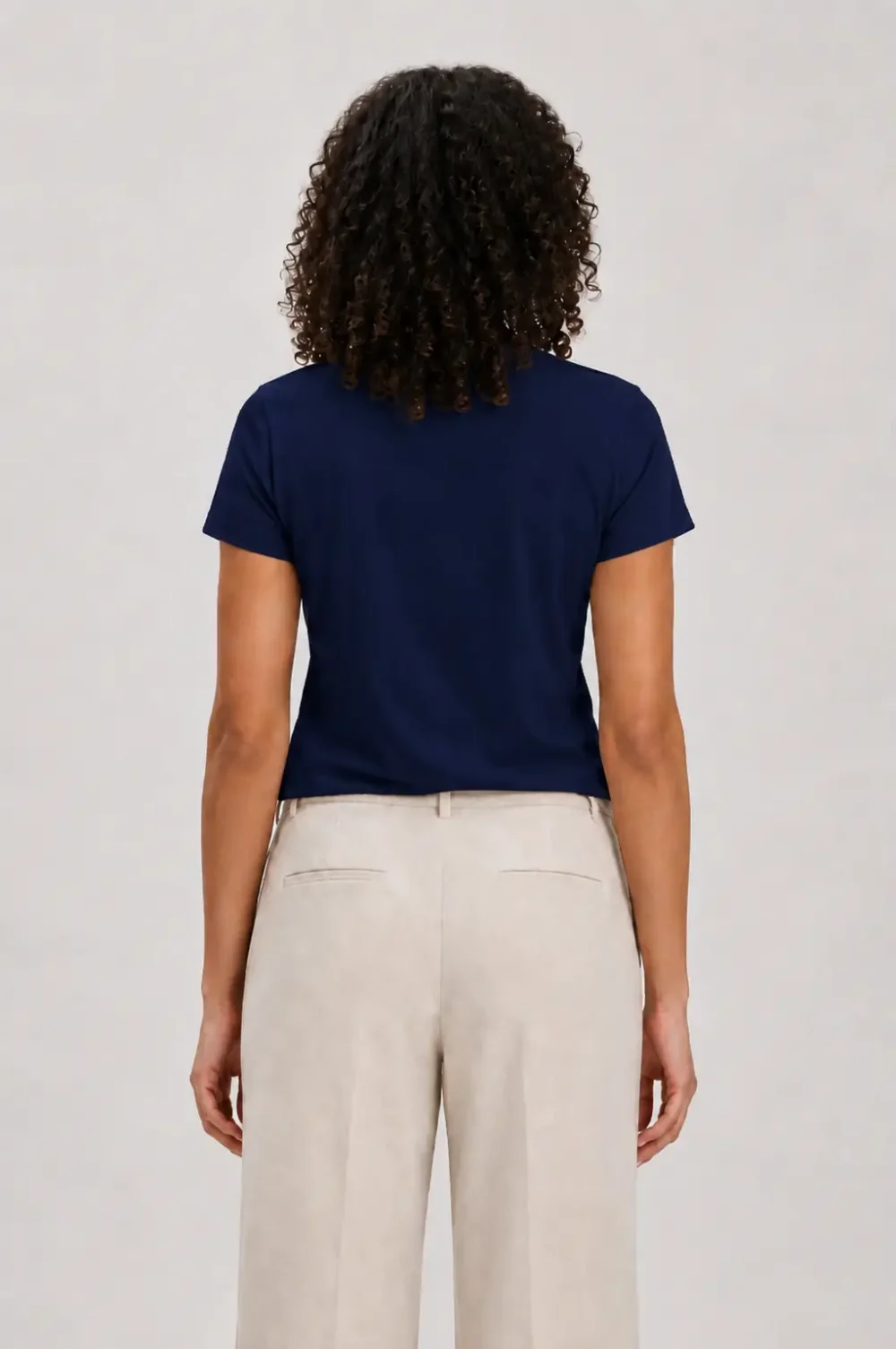 Soft Cotton Tee navy (2)