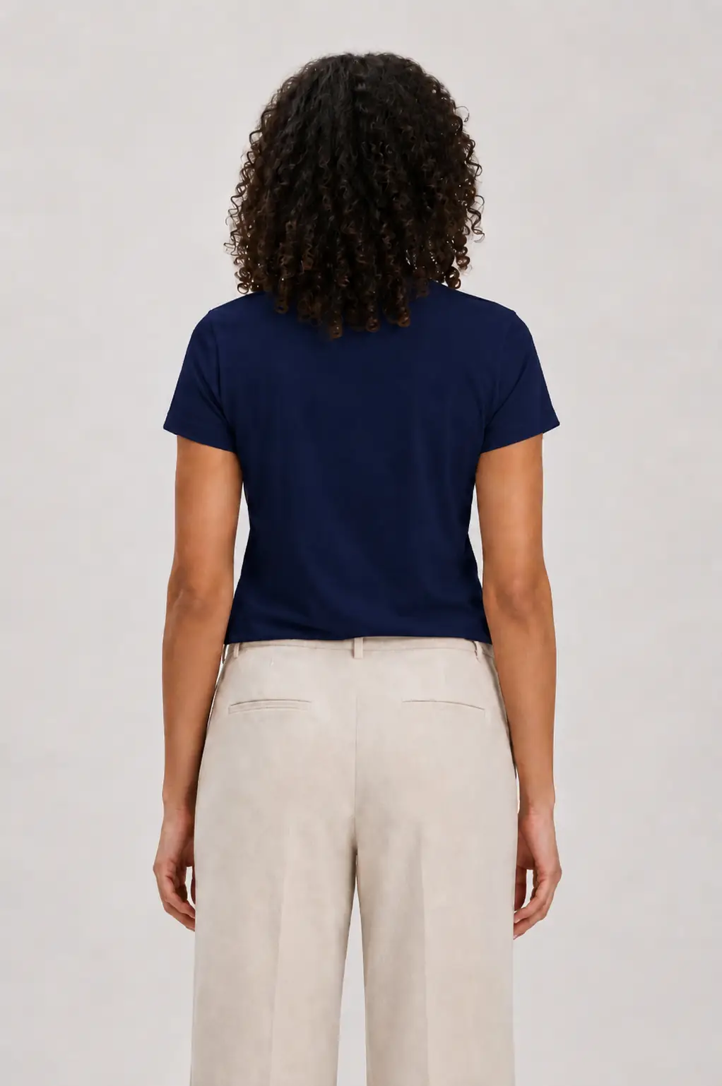 Soft Cotton Tee navy (2)