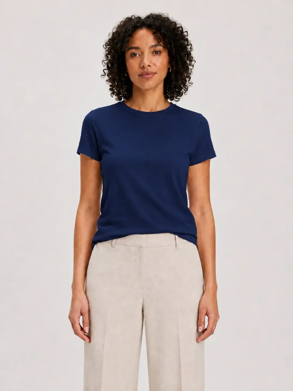 Soft Cotton Tee navy (3)
