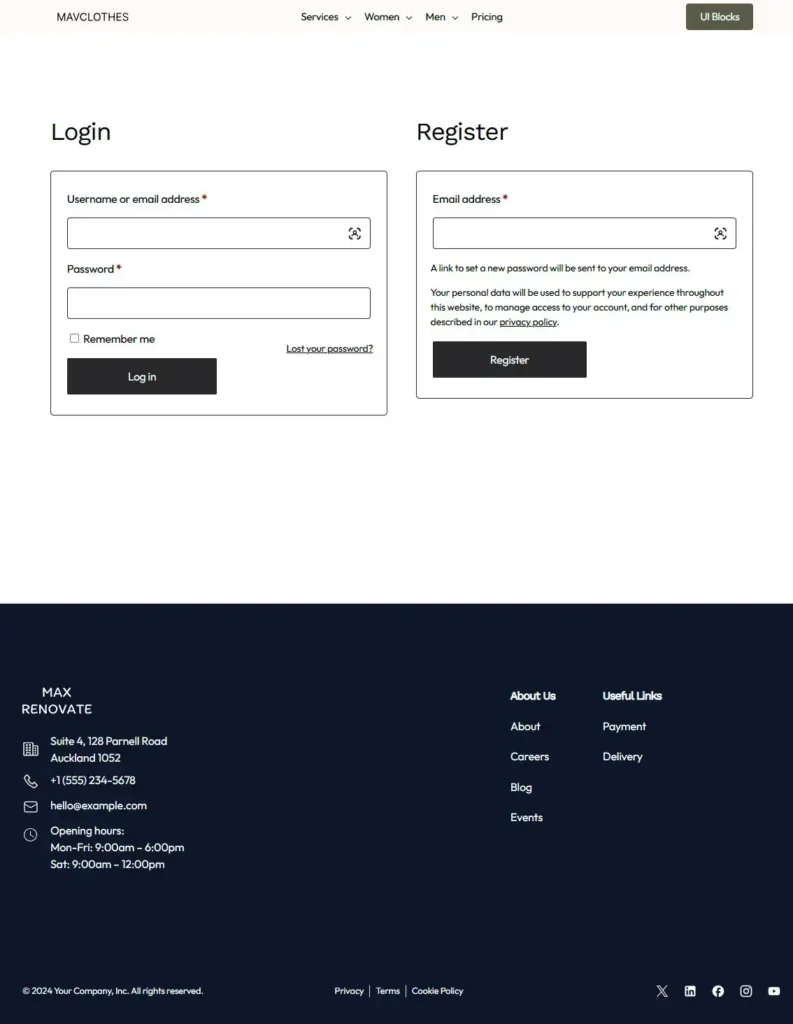 myaccount basic
