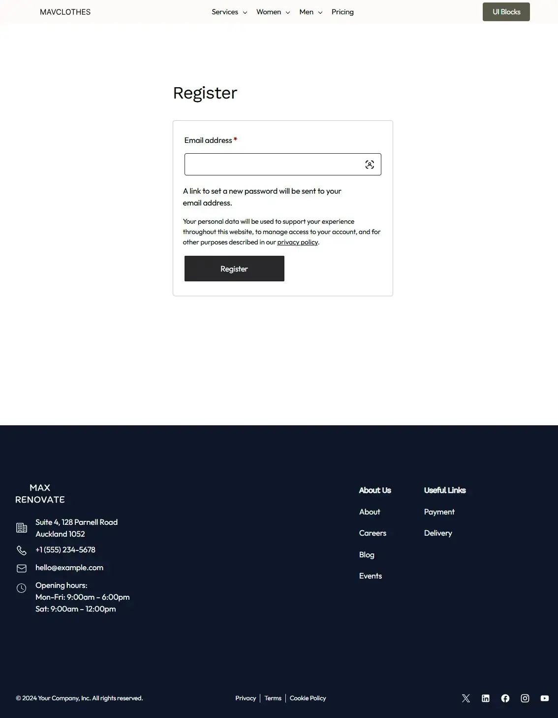 register separate